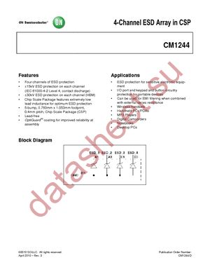 CM1244-04CP datasheet  